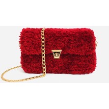 Pink Bag Özel Tasarım Kürklü Çanta 25*18 cm