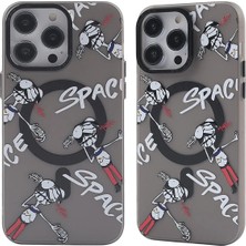 Mrt Global   13 Pro Kılıf Apollo Magneticsafe Desenli Kapak - Apollo Siyah - 3 529874