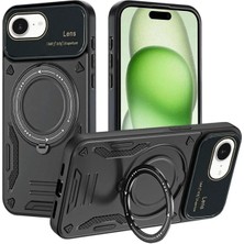 Mrt Global   16E Kılıf Joy Lens Standlı Kapak - Siyah 529874