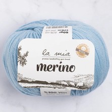 MiraLive La Mia Merino Mavi El Örgü Ipi - L095 - 33784