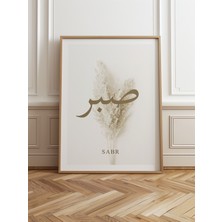 PremiumPort Şık Ahşap Çerçeveli Tekli Poster Tablo TK/1251