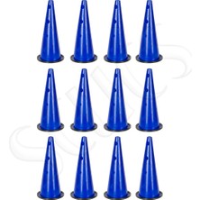 Feyza Design Kadın ve Erkekler Için 45 cm Delikli Antrenman Hunisi, 12'li Set