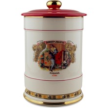 Habanos Romeo Y Julieta Jar Humidor Puro Kutusu Kavanoz 25's