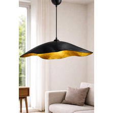 HMY Design Black Travone Handmade Karbon Beton Avize