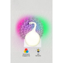 Urban Mood Ka-78 Tavus Kuşu Gece Lambası