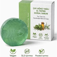 Elif Mira Çay Ağacı Yağlı El Yapımı Doğal Oval Sabun - 100 gr