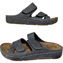 Mulex 1801 Kadın Gri Ortopedik Terlik