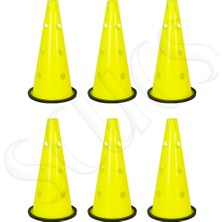 Feyza Design 40 cm Delikli Antrenman Hunisi Seti, Dayanıklı ve Kullanışlı 6'lı Paket