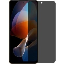 Ceptex Xiaomi Redmi 13 Uyumlu Hayalet Ekran Koruyucu Cam Tam Kaplama 9d