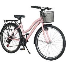 Feyza Design 24 Jantlı Şehir ve Dağ Bisikleti, 21 Vites, KD-124 Bagajlı, Yüksek Performans