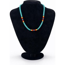 Pangu Çok Renkli Boncuk Kolye