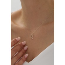 Yavuz Kuyumculuk 14 Ayar Altın Şans Kolye