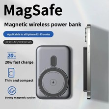 Azurtech 5.000MAH 22.5W, Manyetik Type-C Girişli 1xusb-A Çıkış Powerbank