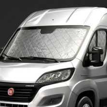 Camperial Motokaravan Ön ve Yan Camlar Için Isı Yalıtım Sağlayan  Fiat Ducato | Peugeot Boxer | Citroen Jumper Uyumlu Güneşlik Perde