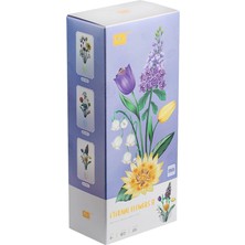 SHC4200 LZ1672 Loz Çiçek Blok Seti 534 Parça-Vagon Life