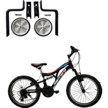 Feyza Design Çocuk Bisikleti 20 Jant Çift Amortörlü 21 Vites Yantekerli Renkli ve Eğlenceli