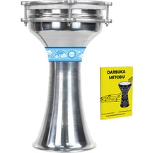 Midex DBK-02BL Çocuklar Için 2 Numara Alüminyum Darbuka Seti (33 x 18 cm)