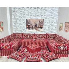 Anka Group Kilim desenli U Köşe 40cm - Kahverengi