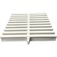Havuz Izgarası Plastik Tek Geçme 19,5 cm 1 Metre Uv Katkılı Güneşe Dayanıklı