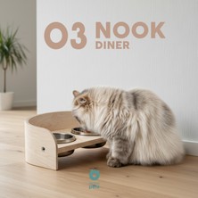 Mamapetz Nook Diner Kedi ve Köpek Cozy Mama Kabı
