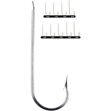 Youvella 1309 Uzun Düz Galvaniz Palamut Iğnesi 100'LÜ Kutu 2/0