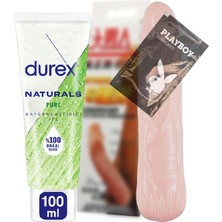 Durex Naturals Pure Jel 100 ml + Uzatmalı Peniskılıfı Kullanıcı Tavsiyeleri 15.5 cm Peniskılıfı C-BI026208
