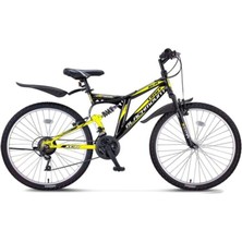 Feyza Design 26 Jant Siyah-Sarı Bisiklet Umit 2629 Blackmount, Hız ve Konforun Buluşması