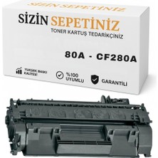 Sizinsepetiniz CF280A (80A) Muadil Toner | Hp Laserjet Pro 400 M401 Uyumlu