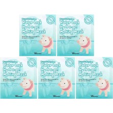 Elizavecca Kore Cilt Bakımı Milky Piggy, Su Hapsetme Özellikli Hidro-Jel Eriyen Güzellik Maskesi, 5 Adet Yaprak Maske, Her Biri 30 G (1.06 Oz