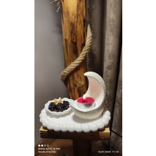 PremiumPort Şamdan Seti 3 Parça Ramazan Süslemeleri, Zarif ve Şık Dekorasyon