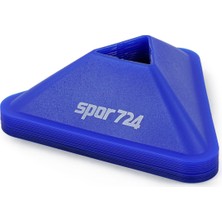 Feyza Design Çocuklar Için Renkli Üçgen Antrenman Çanağı Seti 10'lu