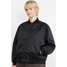 Nike Destroyer Woven Syntehic Fill Oversize Womens Jacket Sentetik Dolgulu Oversize Çıtçıtlı Kadın Ceket Siyah