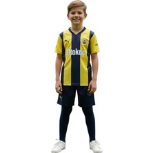 Fenerbahçe Lisanslı Çocuk Forma Şort Seti