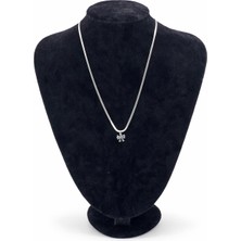 Pangu Küçük Fiyonk Figürlü Çelik Kolye