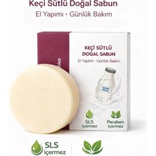 Elif Mira Keçi Sütlü El Yapımı Doğal Oval Sabun - 100 gr