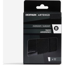 Feyza Design 12 Adet Siyah Tacky Tenis Overgrip Seti, Mükemmel Tutku ve Konfor