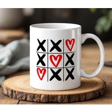 BB Design Oyun Tasarımlı Beyaz Seramik Baskılı Kupa Bardak 330 ml