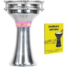 Midex DBK-01PK Çocuklar Için1 Numara Alüminyum Darbuka SETI (30X17 CM)