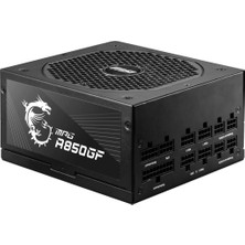 MSI Msı Mpg A850GF 850 W Power Supply Teşhir