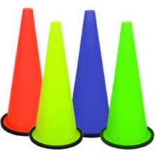 Feyza Design Büyük 45 cm Çok Renkli Antreman Hunisi, 10 Adet Set