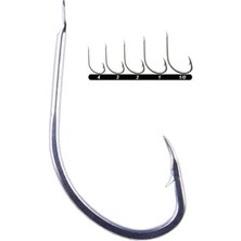 Youvella 1407 Kısa Çapraz Galvaniz Papağan Olta Iğnesi 100'LÜ Kutu 1