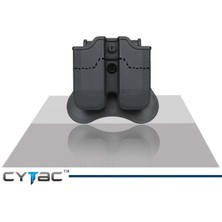Cytac Ikili Şarjör Kılıfı -Beretta Px4,h&k P30,...