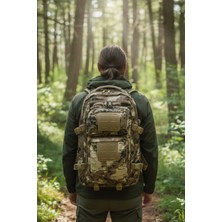 Tanto Bushcraft Akseri Taktik Sırt Çantası 1000D Cordura Kumaş Lazer Kesim Molle Sistem Su Geçirmez Kamp ve Dağcı Çantası