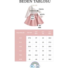 My Kids Wear Bayramlık Kız Çocuk Alt Üst Takım
