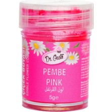 Dr. Gusto Pembe Yenilebilir Şeker Hamuru Figür ve Çiçek Boyası 5 gr
