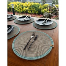 Home İnn 6’lı Yuvarlak Supla Takımı – Kolay Temizlenebilir, Modern Sofralar Için