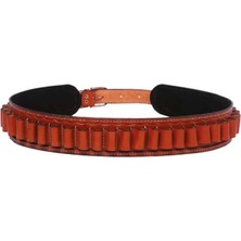 Altı Açık Stoplu 12 Kalibre Deri Fişeklik