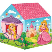 Hak-İş Oyuncak Prenses Şatosu Oyun Çadırı – Masal Temalı Kız Çocuk Oyun Evi
