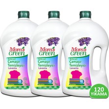 3'lü Set Mom's Green Bitkisel Çamaşır Temizleyici Renkliler 120 Yıkama -Eco
