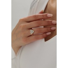 Yavuz Kuyumculuk 14 Ayar Altın Trapez Yüzük